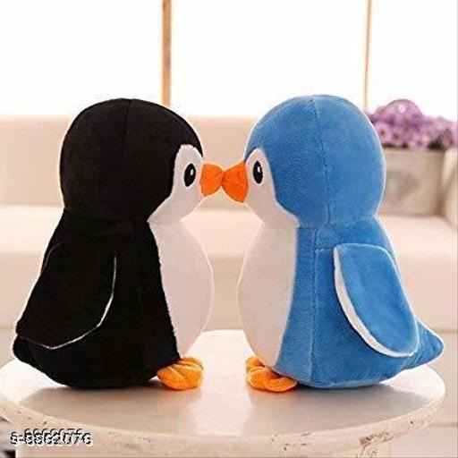 Cute Penguin Plush Toy Pair – Soft Kawaii Penguin Stuffed Animal Doll for Kids & Couples