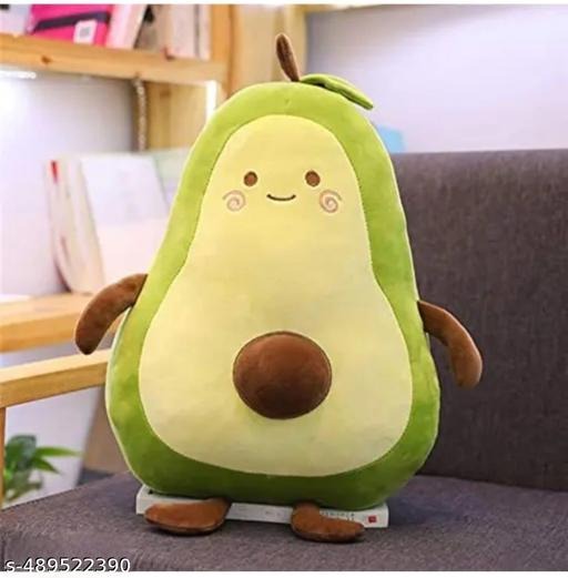 Cute Avocado Plush Toy – Soft Kawaii Avocado Stuffed Pillow Doll for Kids & Home Decor